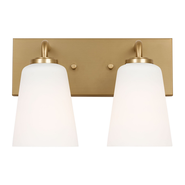 Generation Lighting - GLV1052SB - Vanity - Miles - Satin Brass