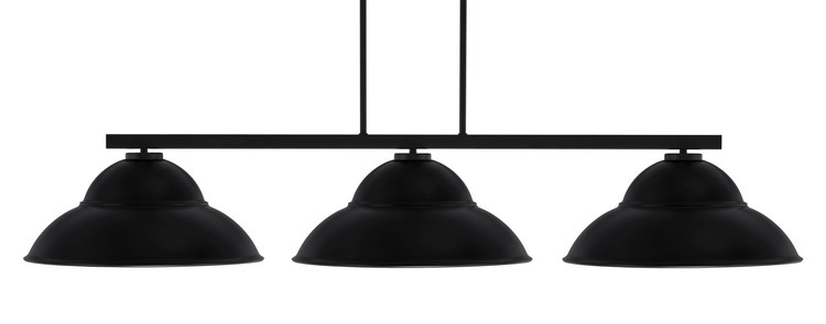 Toltec Lighting - 4523-MB-429 - Three Light Bar - Atlas - Matte Black