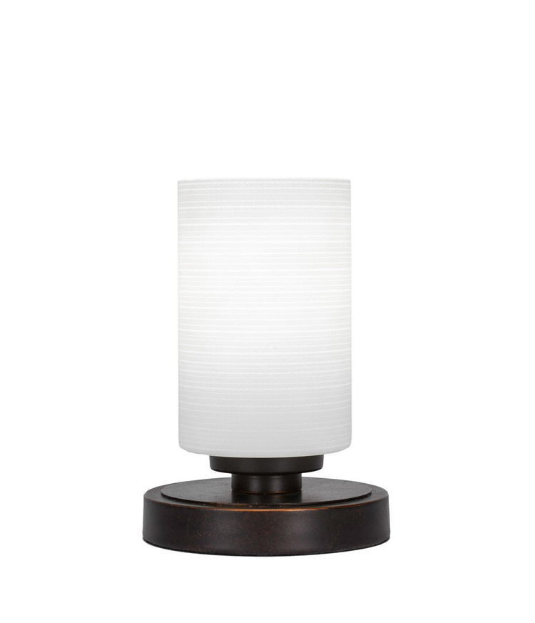 Toltec Lighting - 51-DG-4061 - One Light Table Lamp - Luna - Dark Granite