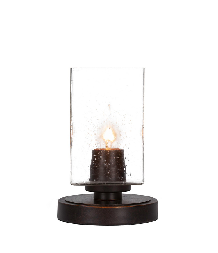 Toltec Lighting - 51-DG-530 - One Light Table Lamp - Luna - Dark Granite