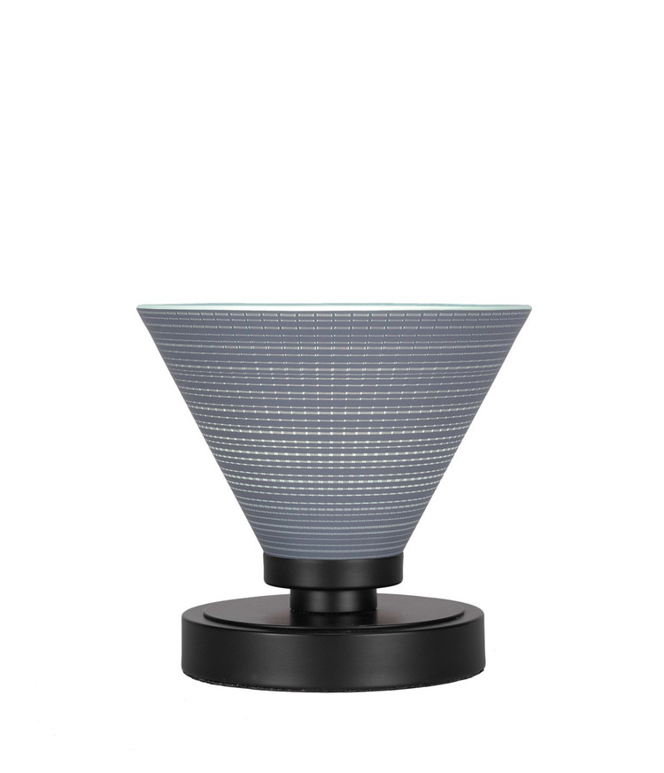 Toltec Lighting - 51-MB-4052 - One Light Table Lamp - Luna - Matte Black