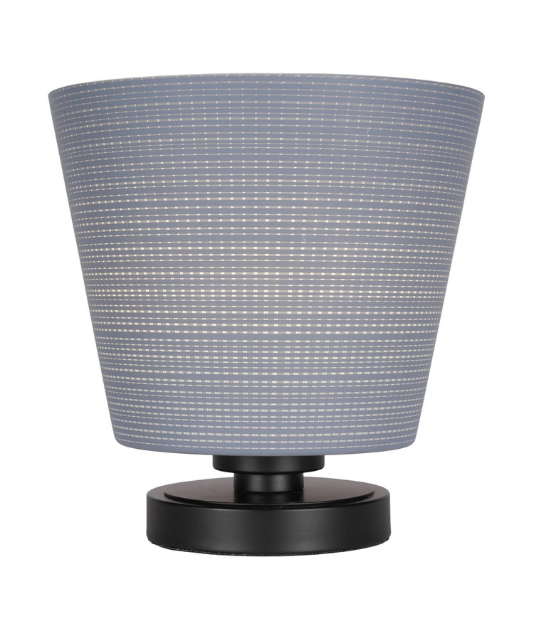 Toltec Lighting - 51-MB-4082 - One Light Table Lamp - Luna - Matte Black