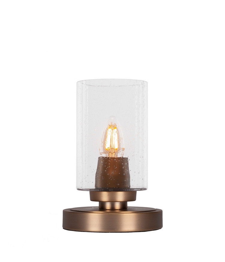 Toltec Lighting - 51-NAB-300 - One Light Table Lamp - Luna - New Age Brass