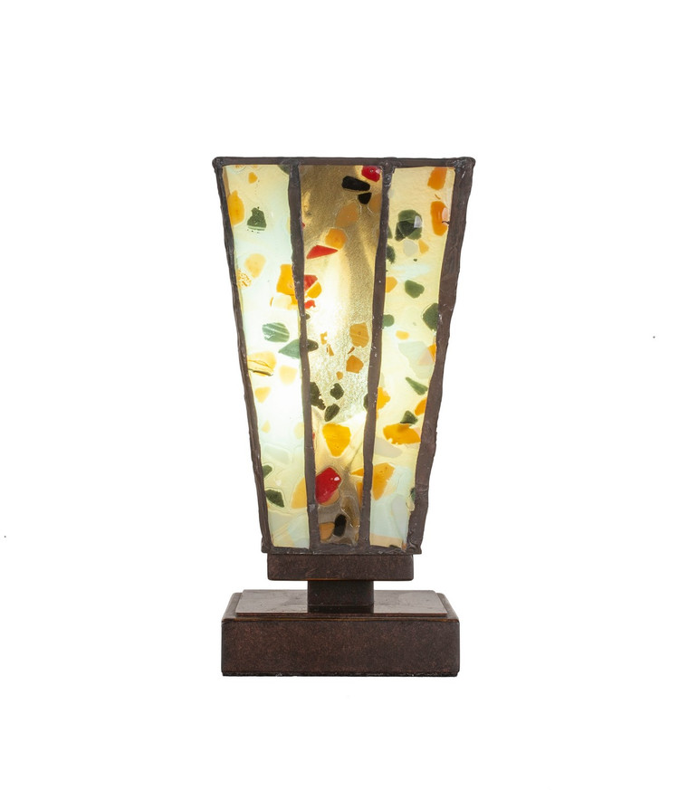 Toltec Lighting - 52-DG-9564 - One Light Table Lamp - Luna - Dark Granite