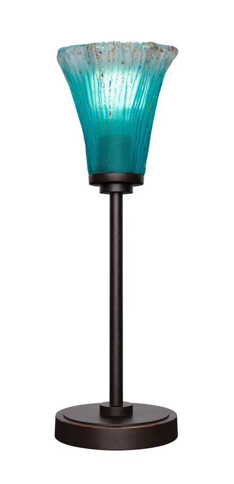 Toltec Lighting - 53-DG-725 - One Light Table Lamp - Luna - Dark Granite