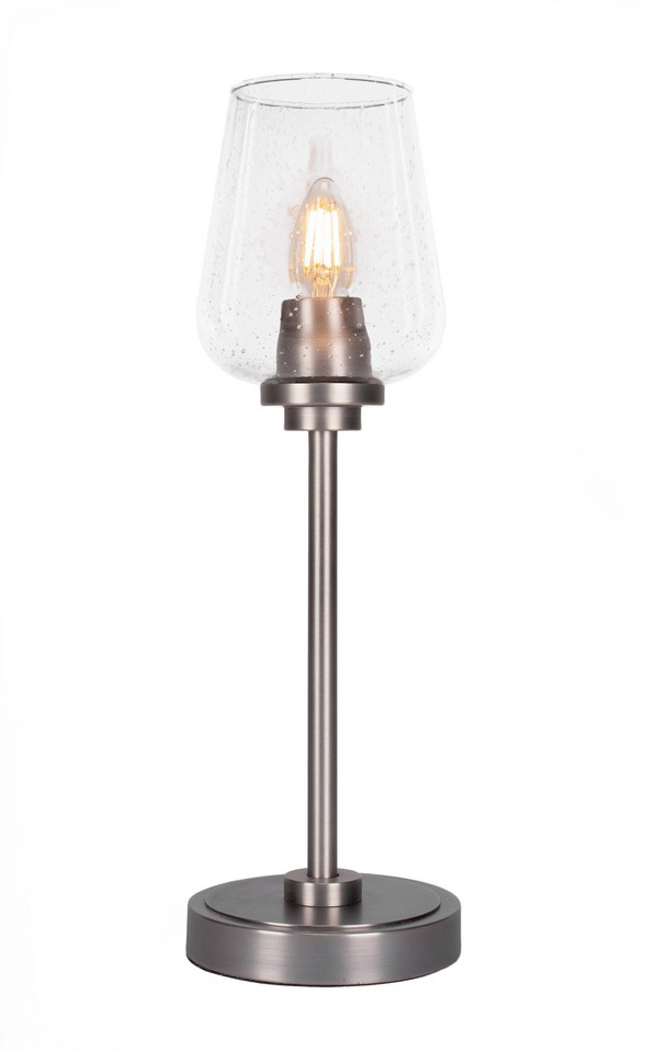 Toltec Lighting - 53-GP-210 - One Light Table Lamp - Luna - Graphite