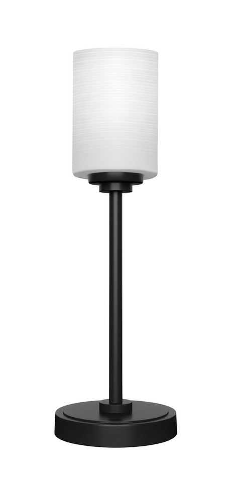 Toltec Lighting - 53-MB-4061 - One Light Table Lamp - Luna - Matte Black