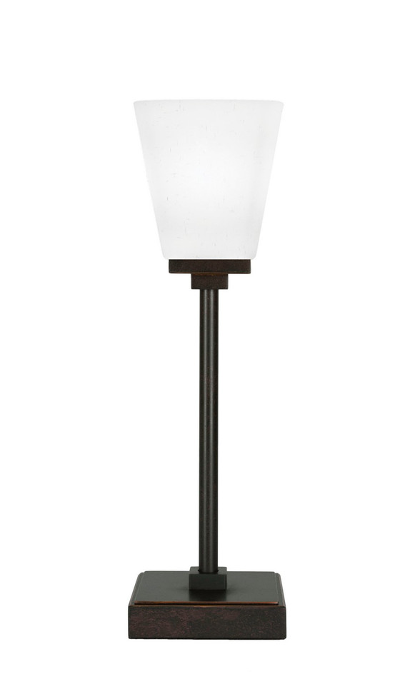 Toltec Lighting - 54-DG-460 - One Light Table Lamp - Luna - Dark Granite
