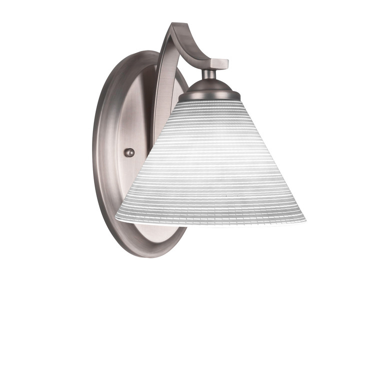 Toltec Lighting - 551-GP-4051 - One Light Wall Sconce - Zilo - Graphite