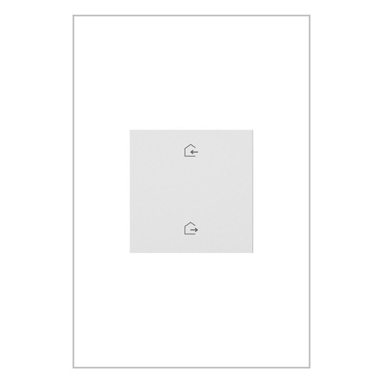 Legrand - WNAL34W1 - Wired Home/Away Smart Switch with Netatmo - adorne - White