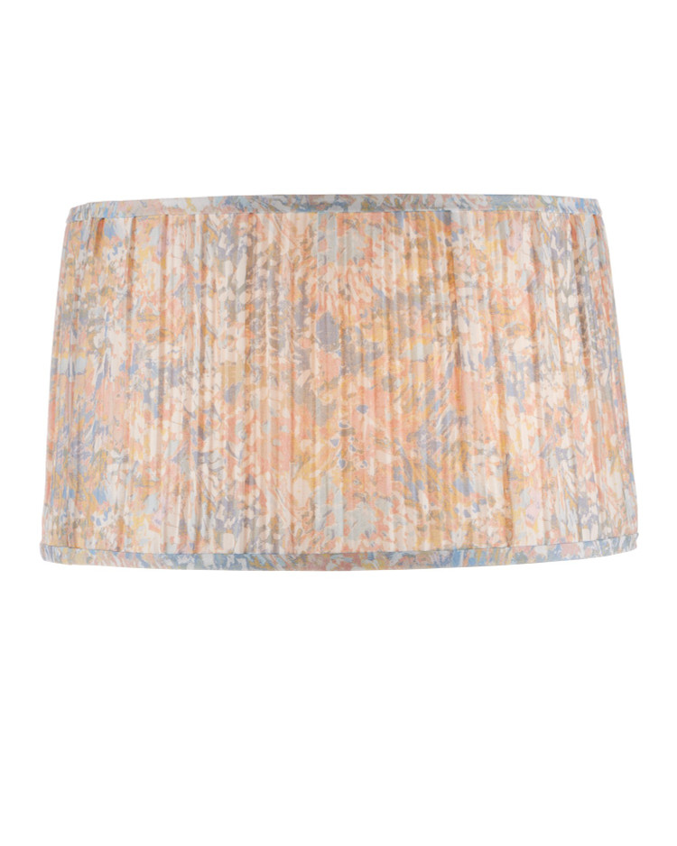 Currey and Company - 0900-6004 - Lamp Shade - Wildflower - Pastel Blue / Pastel Pink / Ivory