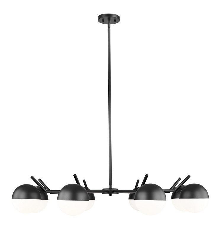 Z-Lite - 7517-8MB - Eight Light Chandelier - Realm Sphere - Matte Black