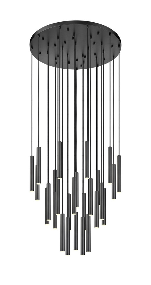 Z-Lite - 919MP12-27R-MB-LED - LED Chandelier - Forest - Matte Black