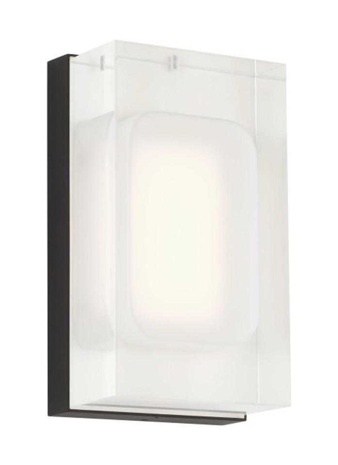 Visual Comfort Modern - 700WSMLY7B-LED930-277 - LED Wall Sconce - Milley - Nightshade Black