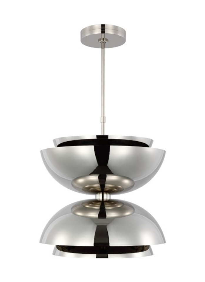 Visual Comfort Modern - SLPD13227N - LED Pendant - Shanti - Polished Nickel
