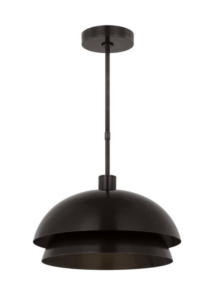 Visual Comfort Modern - SLPD13427BZ - LED Pendant - Shanti - Dark Bronze