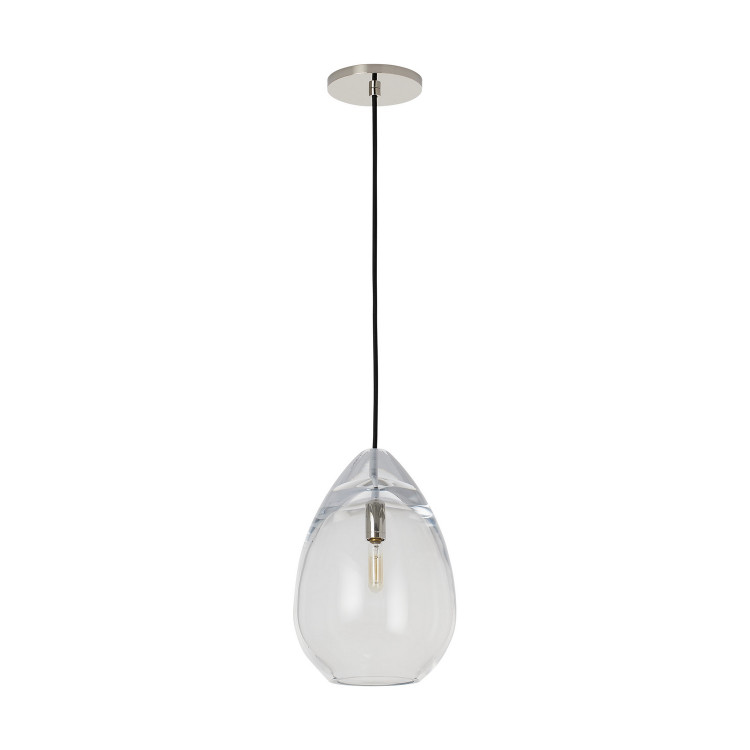 Visual Comfort Modern - SLPD279CN - One Light Pendant - Alina - Polished Nickel