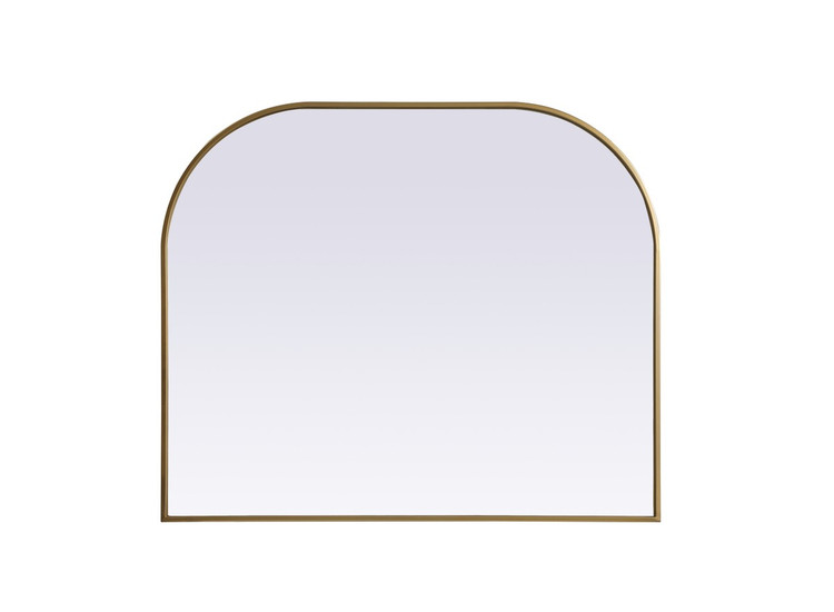 Elegant Lighting - MR1B4034BRS - Mirror - Blaire - Brass