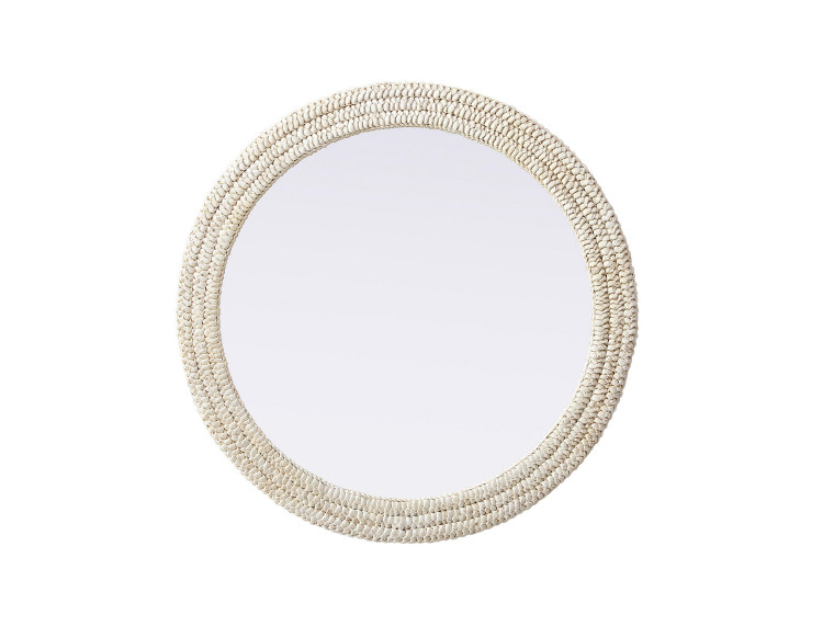Elegant Lighting - MR4B36LN - Mirror - Marlowe - Linen White