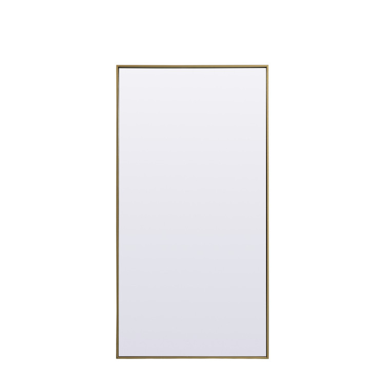 Elegant Lighting - MR4FL3060BR - Mirror - Eternity - Brass