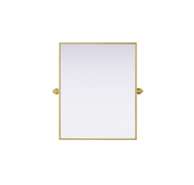 Elegant Lighting - MR6H2430BRA - Mirror - Amoura - Brass
