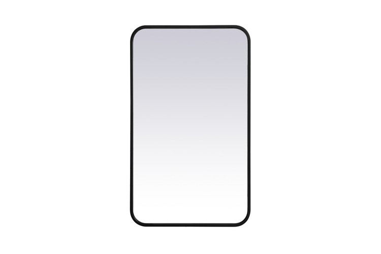 Elegant Lighting - MR801830BK - Mirror - Evermore - Black