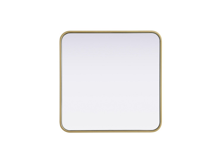 Elegant Lighting - MR8A2424BRA - Mirror - Remy - Brass