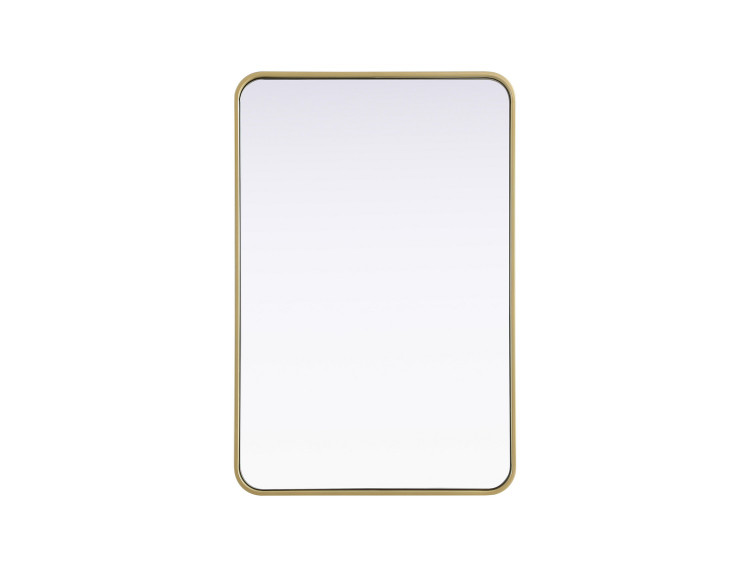 Elegant Lighting - MR8A2436BRA - Mirror - Remy - Brass