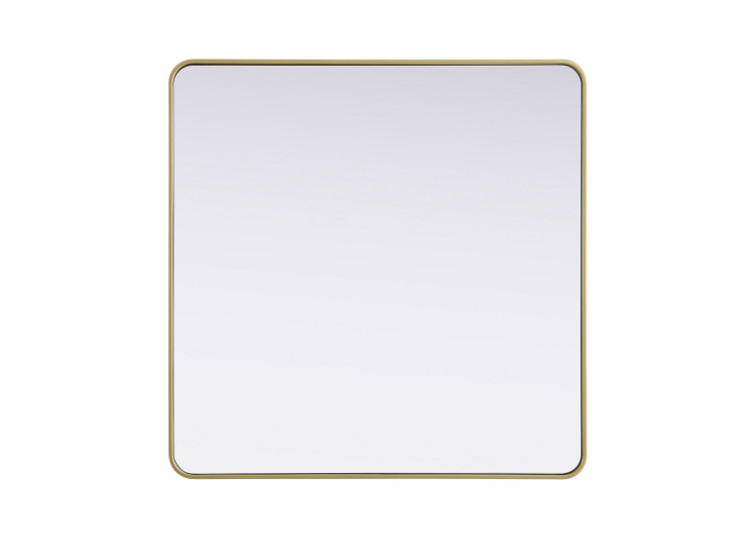 Elegant Lighting - MR8A4242BRA - Mirror - Remy - Brass