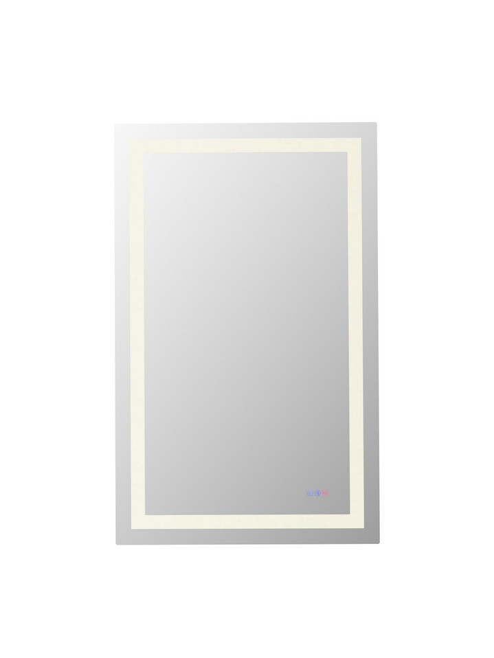 Elegant Lighting - MRE83048 - LED Mirror - Riven - white