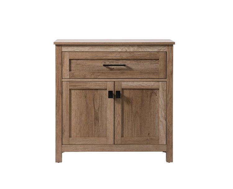 Elegant Lighting - SC013030NT - Bathroom Storage Freestanding Cabinet - Adian - Natural Oak