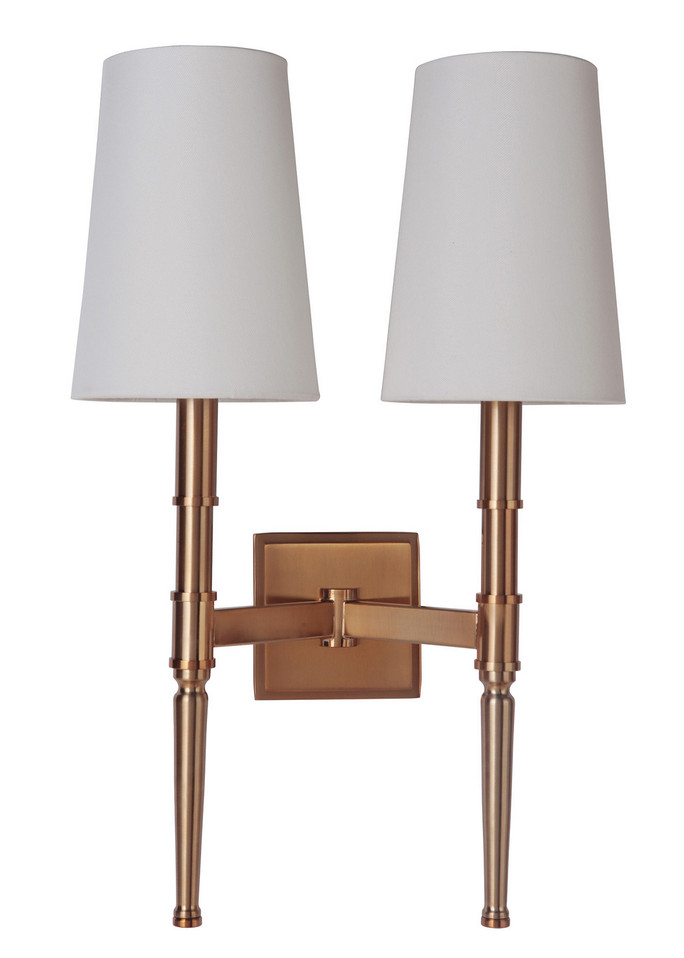 Craftmade - 44662-SB - Two Light Wall Sconce - Ella - Satin Brass