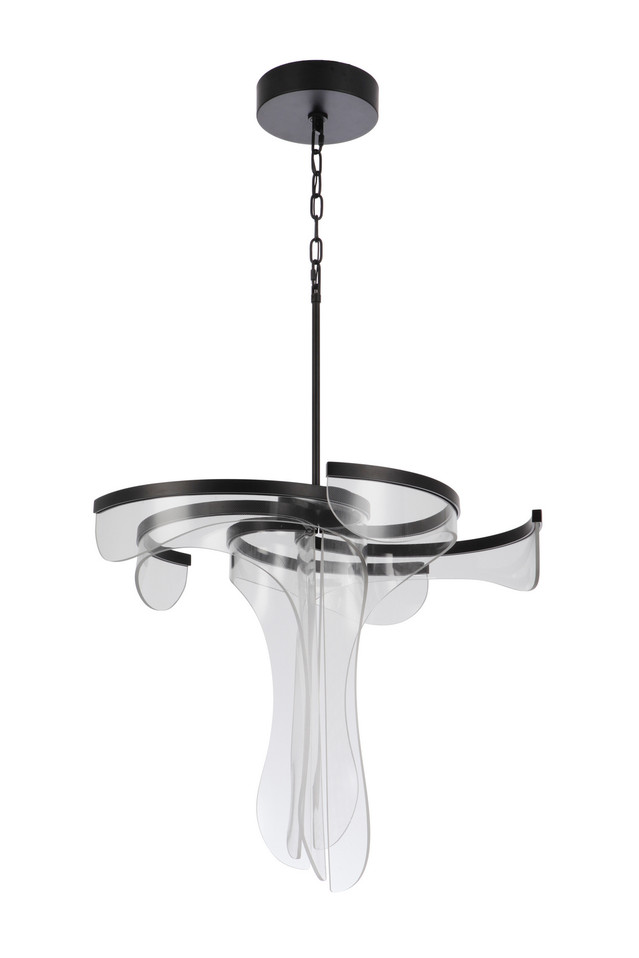 Craftmade - 59695-FB-LED - LED Pendant - Estrella - Flat Black