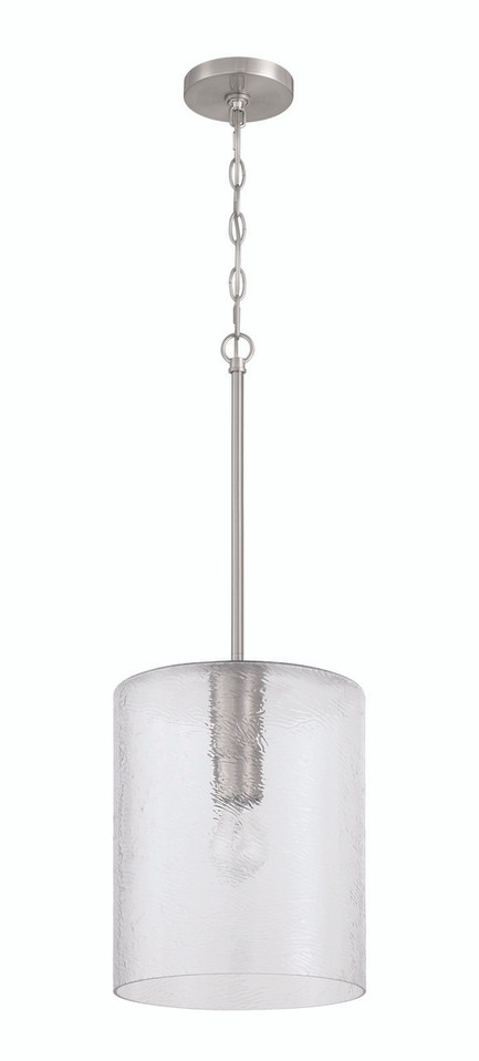 Craftmade - 60292-BNK - One Light Pendant - Lyndsey - Brushed Polished Nickel