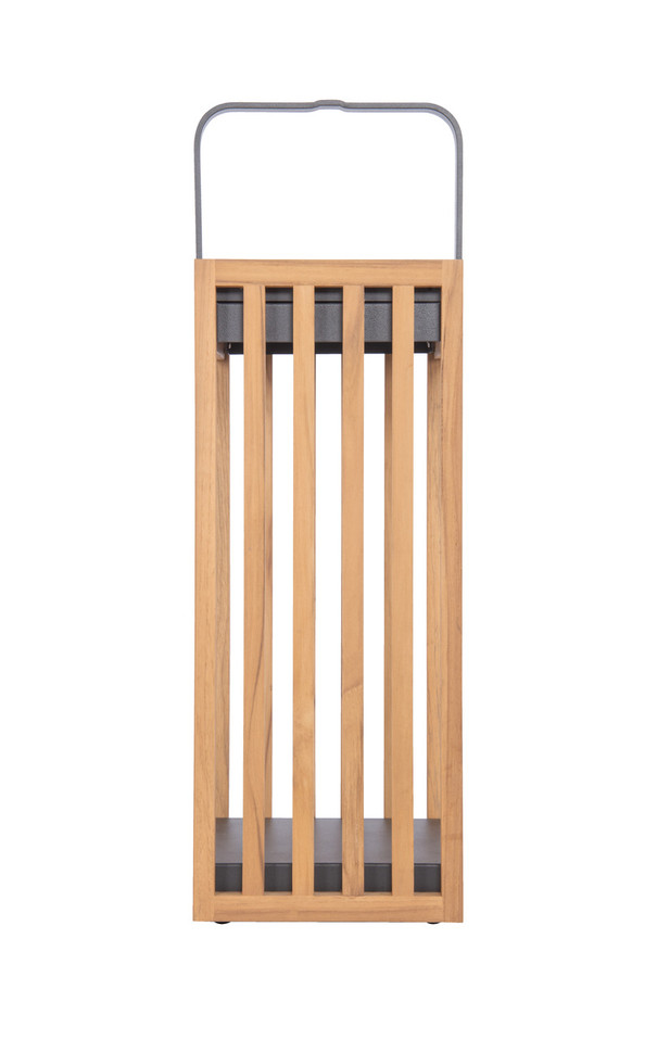 Craftmade - 86298TKTG-OTR - LED Outdoor Rechargeable Table Lamp - Teak - Teak / Textured Grey