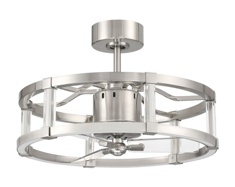 Craftmade - ALS24BNK3 - 18 Ceiling Fan - Alexis - Brushed Polished Nickel