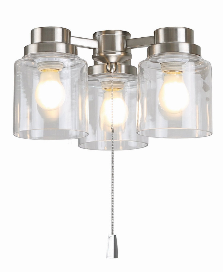 Craftmade - LK301102-BNK-LED - LED Ceiling Fan Light Kit - Light Kit-Armed - Brushed Polished Nickel