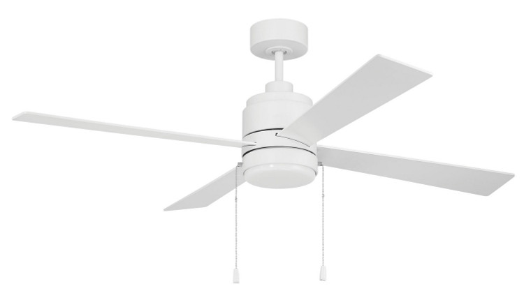 Craftmade - MCY52W4-PC - 52 Ceiling Fan - McCoy 52 4 Blade with Pull Chains - White