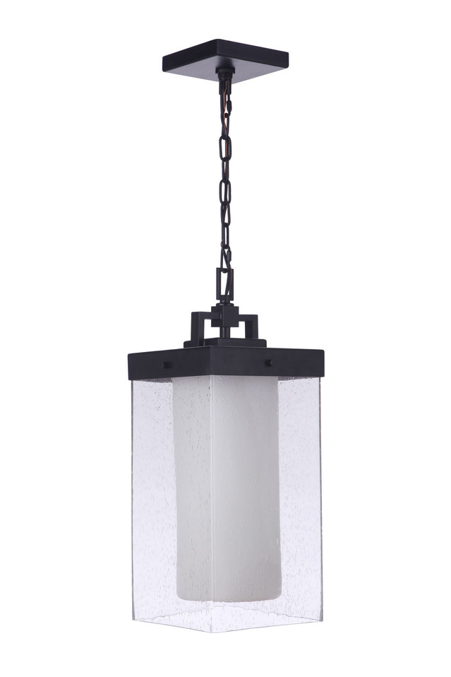 Craftmade - ZA5621-MN - One Light Outdoor Pendant - Hayner - Midnight