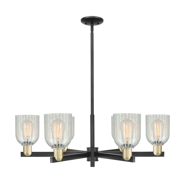 Innovations - 716-6CR-BAB-G2511 - Six Light Chandelier - Arcadia - Black Antique Brass