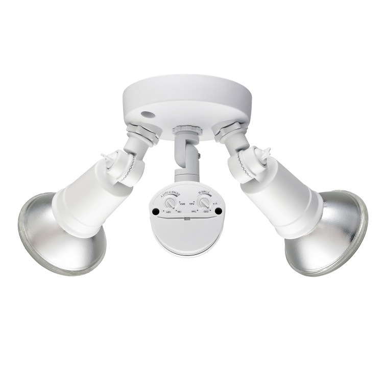 Millennium - M-16002-MW - Two Light Outdoor Security Flood Light - Matte White