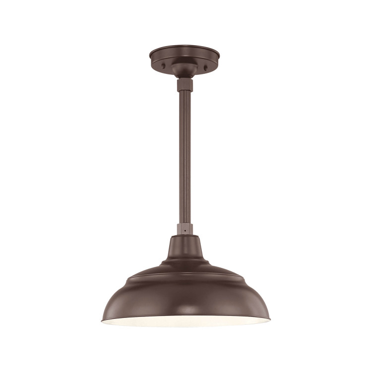 Millennium - RWHS14-ABR - One Light Pendant - R Series - Architect Bronze