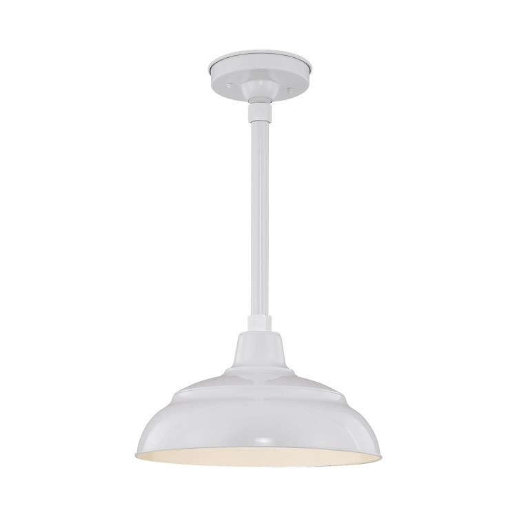 Millennium - RWHS14-WH - One Light Pendant - R Series - White