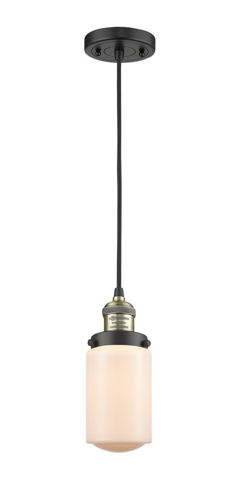 Innovations - 201C-BAB-G311-LED - LED Mini Pendant - Franklin Restoration - Black Antique Brass