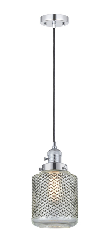 Innovations - 201CSW-PC-G262-LED - LED Mini Pendant - Franklin Restoration - Polished Chrome