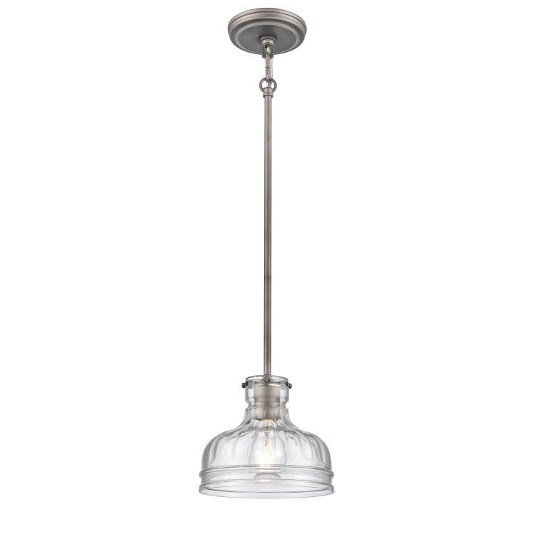 ELK Home - 67905/1 - One Light Mini Pendant - Orinoco - Weathered Zinc