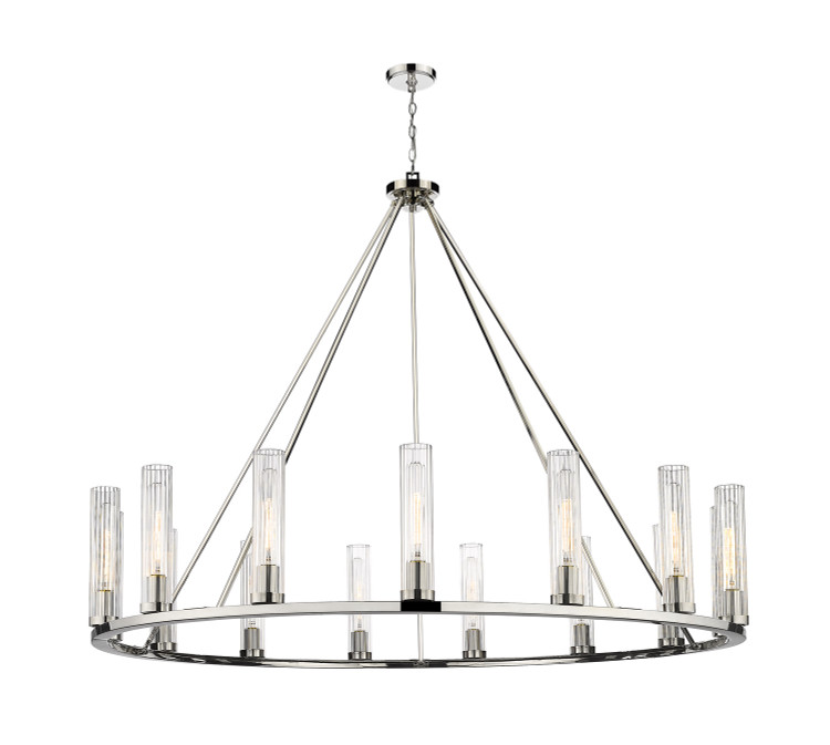 Z-Lite - 3031-15PN - 15 Light Chandelier - Beau - Polished Nickel Z-Lite - 3031-15PN - 15 Light Chandelier - Beau - Polished Nickel