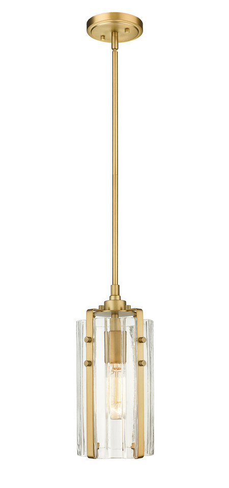 Z-Lite - 3036MP-RB - One Light Pendant - Alverton - Rubbed Brass Z-Lite - 3036MP-RB - One Light Pendant - Alverton - Rubbed Brass