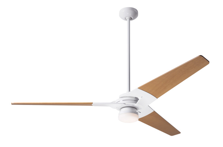 Modern Fan Co - TOR-GW-62-MP-271-005 - 62Ceiling Fan - Torsion - Gloss White