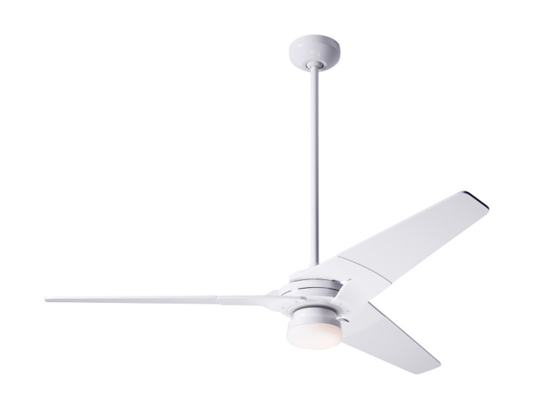 Modern Fan Co - TOR-GW-62-WH-271-005 - 62Ceiling Fan - Torsion - Gloss White